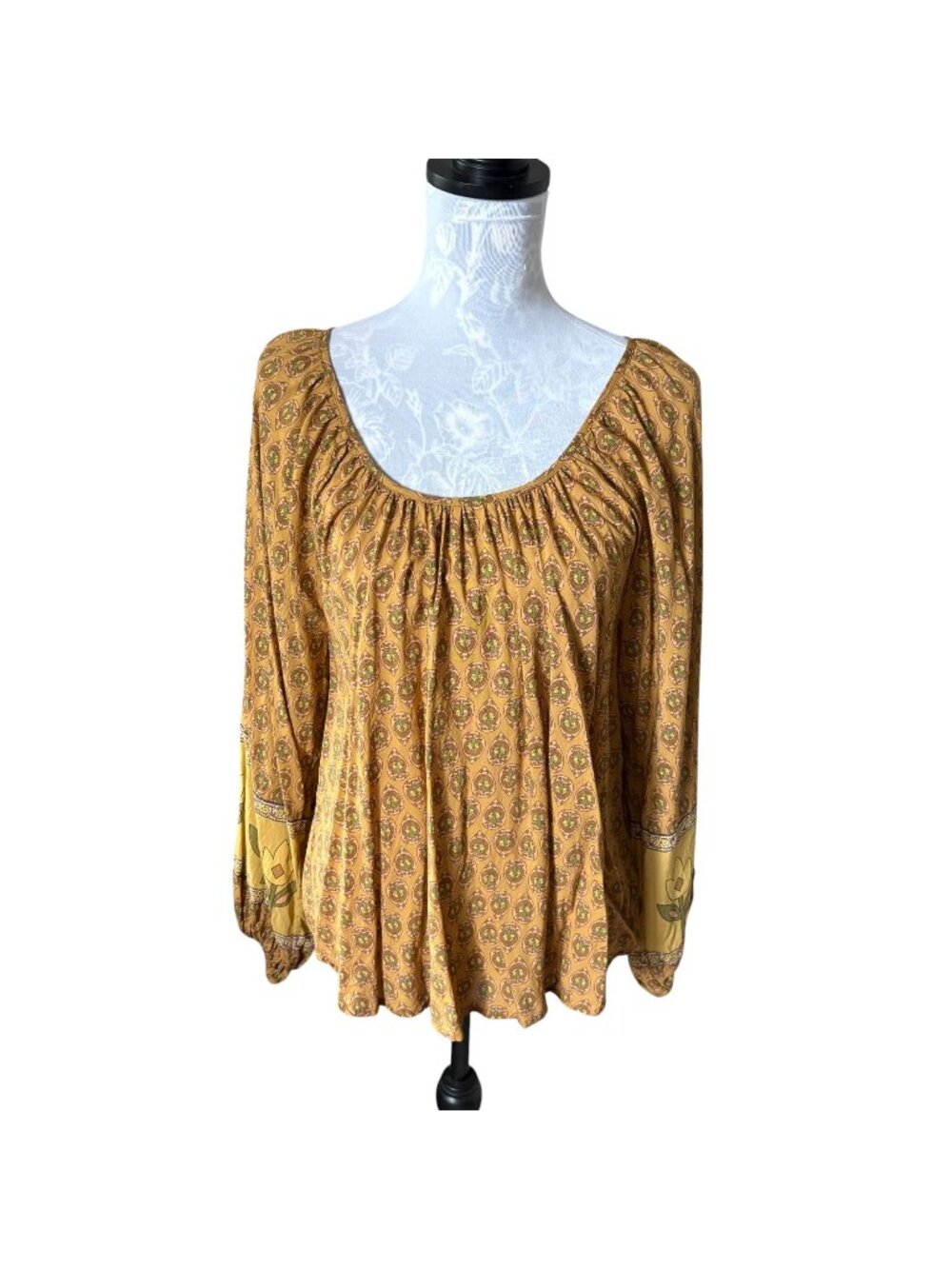 Spell and Gypsy Chateau Blouse Shirt Top Long Sleeve Boho Small